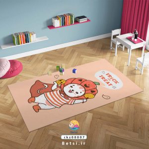 فرش کودک گربه جادوگر