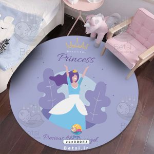 فرش اتاق کودک پرنسس زیبا